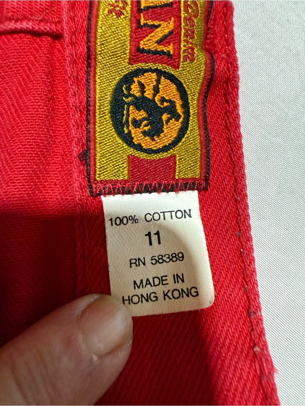Lee Red Boot-Cut Pants - Picture 4 of 8